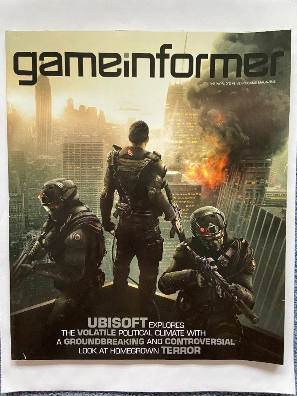 Game Informer Magazine December 2011 Issue 224 Rainbow 6 Patriots Cover No Label